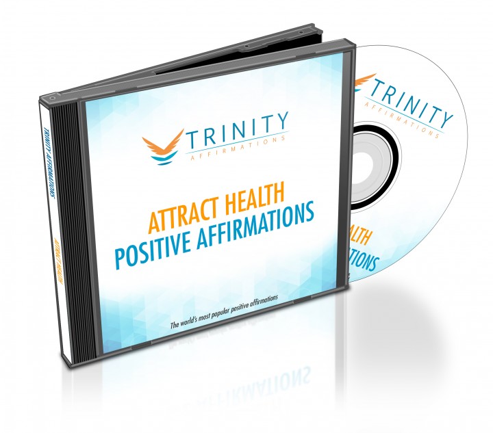 Attract Health Affirmations CD Album Cover