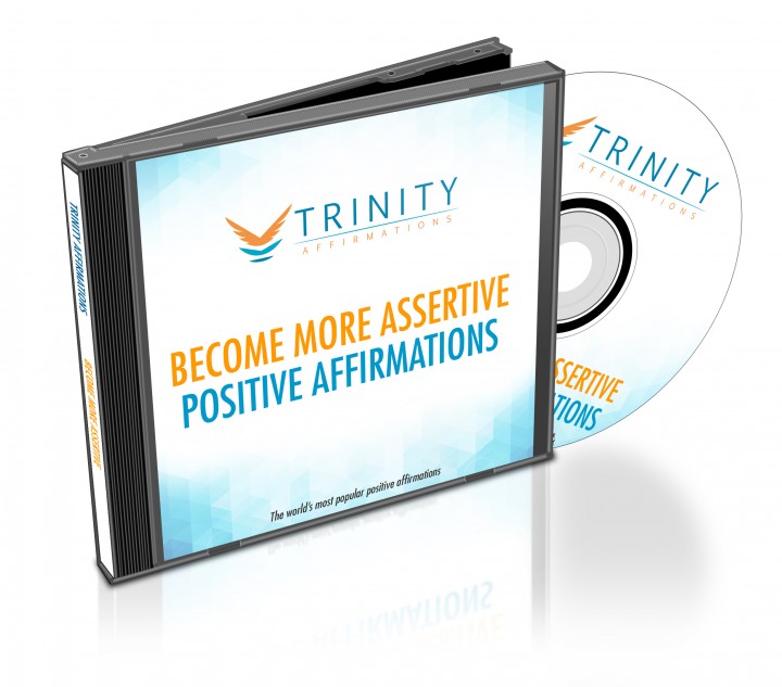 Become More Assertive Affirmations CD Album Cover