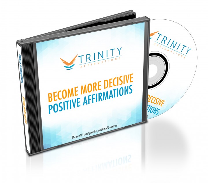 Become More Decisive Affirmations CD Album Cover