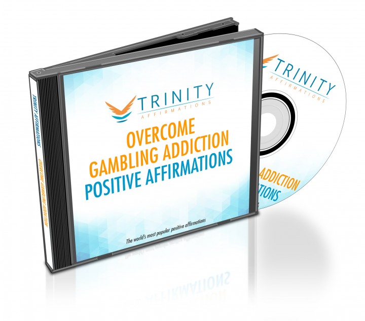 Overcome Gambling Addiction Affirmations CD Album Cover